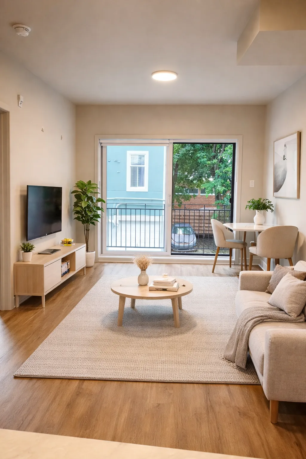 3½ unit floor plan